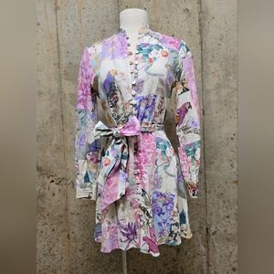 Zara Multicolor Floral Dress